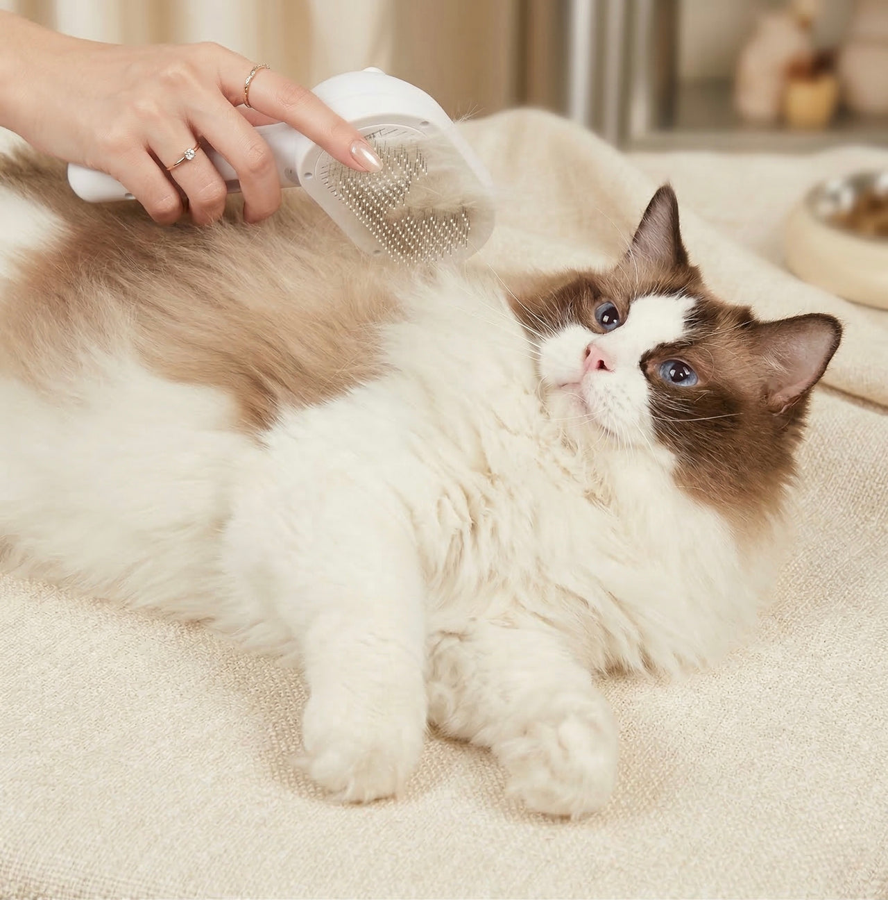 My Virtual Kitty™ Coat Therapy Cat Brush - MVK